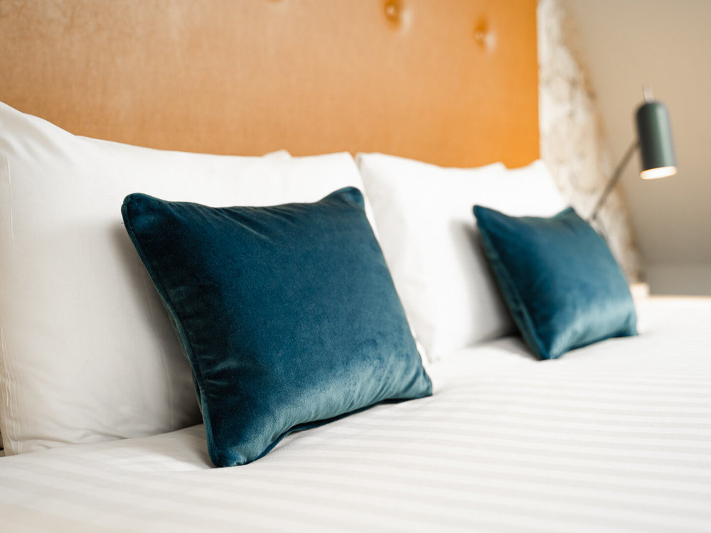 Guest bedroom at Ballachulish Hotel